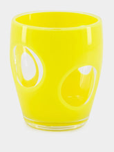 Mario Luca Giusti Yellow Fluo Fisheye Tumbler