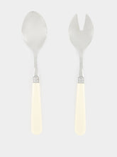 Capdeco Ivory Helios Salad Server Set