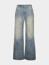 Balmain Light Blue Straight Fit Denim Jeans