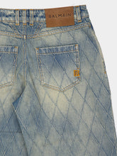 Balmain Light Blue Straight Fit Denim Jeans