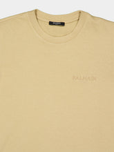 Balmain Beige Embroidered Vintage T-Shirt