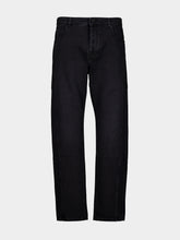 Balmain Black Regular Fit Denim Jeans