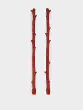 Stick Candles Dark Cherry Hickory Stick Candle Set