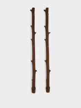 Stick Candles Honey Brown Hickory Stick Candle Set