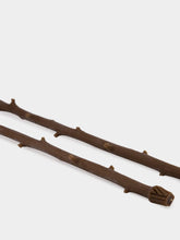 Stick Candles Honey Brown Hickory Stick Candle Set