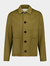 Ami Paris Bronze Wool Boxy Buttoned Jacket