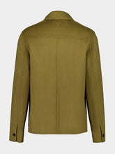Ami Paris Bronze Wool Boxy Buttoned Jacket