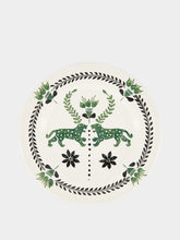 Johanna Ortiz Sabor Ancestral Green Dinner Plate