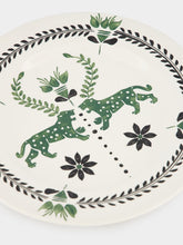 Johanna Ortiz Sabor Ancestral Green Dinner Plate
