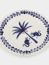 Johanna Ortiz Saimiri Navy Blue Dessert Plate
