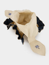 Johanna Ortiz Mushroom Mandala Small Blue Bread Basket