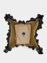 Johanna Ortiz Mushroom Mandala Blue Bread Basket