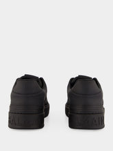 Balmain Black B-Court Calfskin Sneakers