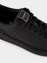 Balmain Black B-Court Calfskin Sneakers