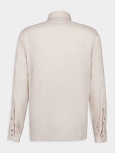Tom Ford Light Beige Military-Inspired Twill Shirt