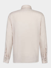 Tom Ford Light Beige Military-Inspired Twill Shirt