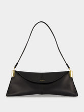 Balmain Black 64-83 Small Smooth Leather Shoulder Bag