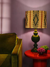 House of Capricorn Sado Brick Wood Lamp Base
