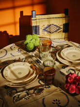 House of Capricorn Handmade Vitória Green Wicker and Glass Tall Tumbler
