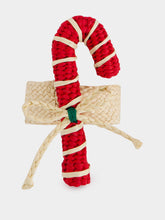 Coro Cora Toquilla Candy Cane Napkin Ring