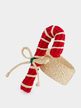 Coro Cora Toquilla Candy Cane Napkin Ring