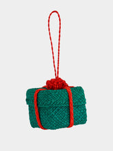 Coro Cora Christmas Present Ornament Green