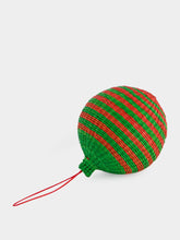 Coro Cora Green and Red Christmas Ball Ornament