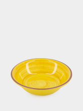 Mario Luca Giusti Saint Tropez Yellow Soup Plate