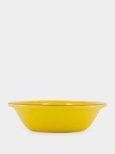 Mario Luca Giusti Saint Tropez Yellow Soup Plate
