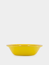 Mario Luca Giusti Saint Tropez Yellow Soup Plate