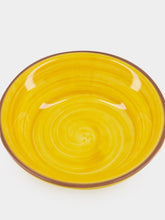 Mario Luca Giusti Saint Tropez Yellow Soup Plate