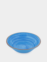 Mario Luca Giusti Saint Tropez Turquoise Soup Plate