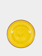 Mario Luca Giusti Saint Tropez Yellow Fruit Plate