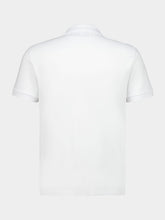 Ami Paris White Ami de Coeur Cotton Polo Shirt