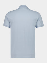 Ami Paris Sky Blue Cotton Ami de Coeur Polo Shirt