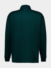 Ami Paris Evergreen Cotton Boxy Polo