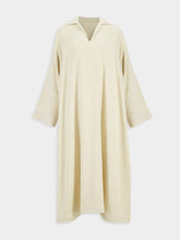 Marrakshi Life Cream V-Neck Caftan