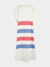 Marrakshi Life Marrakshi Life Striped Cotton Maxi Dress