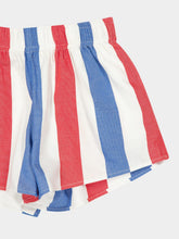 Marrakshi Life Stripe 55 High-Waisted Cotton Shorts