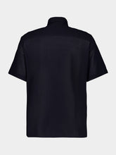 Ami Paris Navy Cotton Short Sleeve Shirt