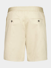 Ami Paris Ginger Elasticated Waist Cotton Satin Shorts