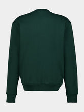 Ami Paris Bottle Green Ami De Coeur Cotton Sweatshirt