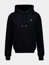Ami Paris Black Ami de Coeur Hooded Sweatshirt
