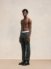 Ami Paris Black Classic Fit Jeans