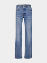 Ami Paris Used Blue Cotton Classic Fit Jeans