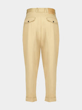 Ami Paris Sand Carrot Fit Cotton Trousers