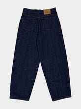 Ami Paris Blue Cotton Balloon Fit Jeans