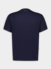 Ami Paris Night Blue Cotton T-Shirt