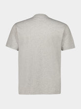 Ami Paris Heather Ash Grey Ami de Coeur Cotton T-Shirt