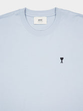 Ami Paris Blue Ami de Coeur Cotton T-Shirt